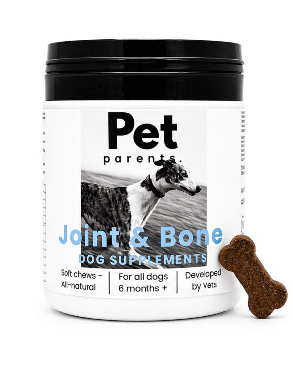 Opakowanie PET PARENTS Joint & Bone dla psa – funkcjonalne smaczki wspierające mobilność i komfort ruchu
