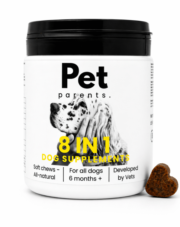 PET PARENTS 8in1 – suplement dla psa w formie smaczków wspierający stawy, sierść, odporność i trawienie